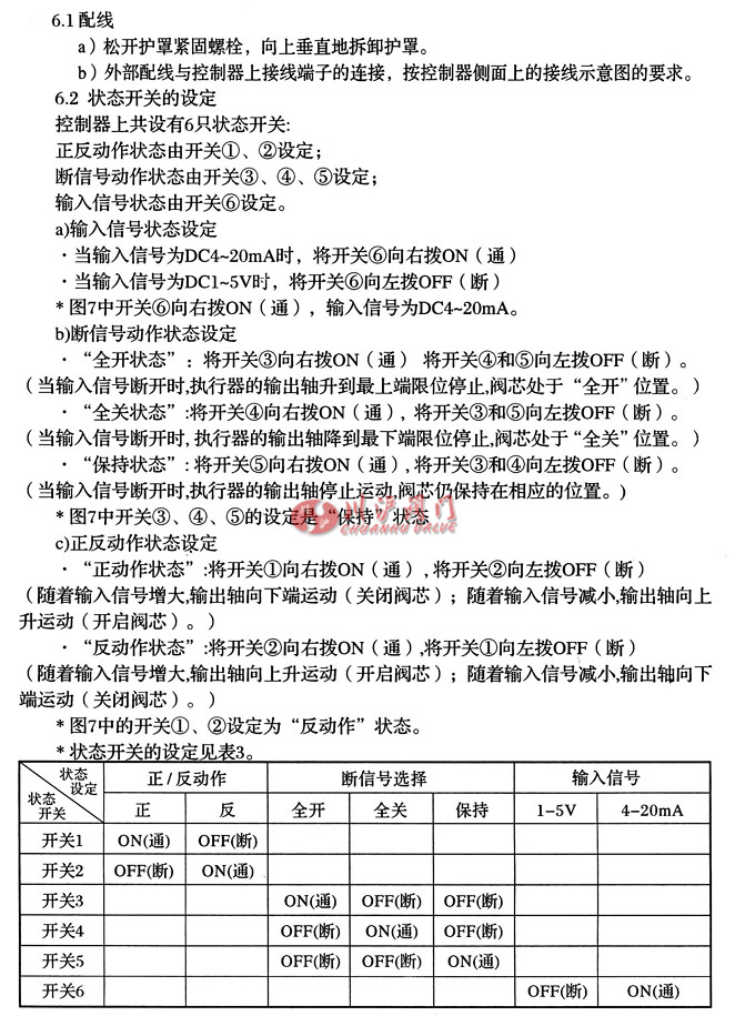 電動(dòng)雙座調(diào)節(jié)閥調(diào)整方法
